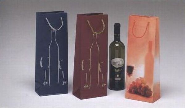 Porta Bottiglie Lusso שקיות נייר